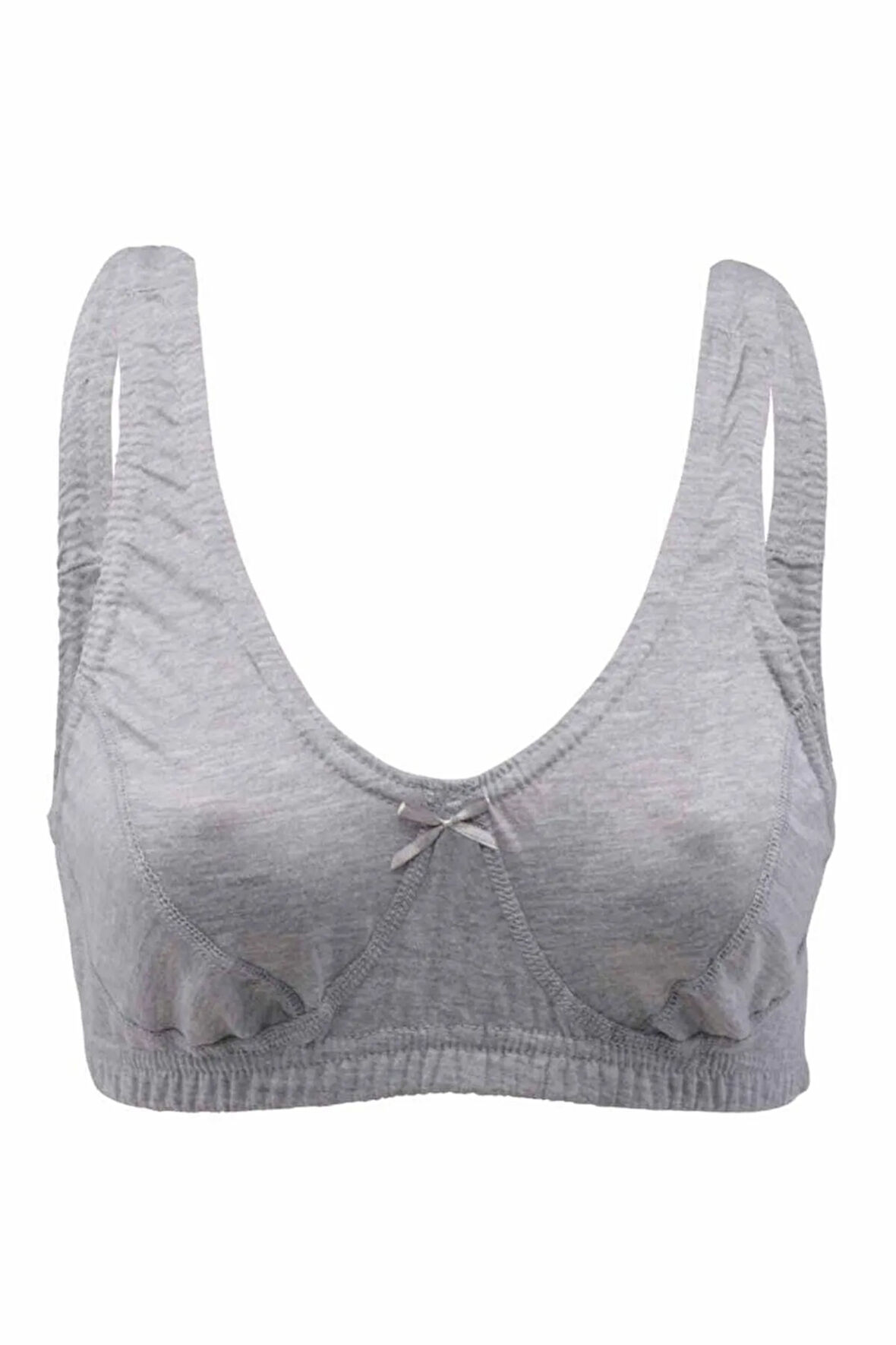 Gri Renk Penye Bady Sütyen