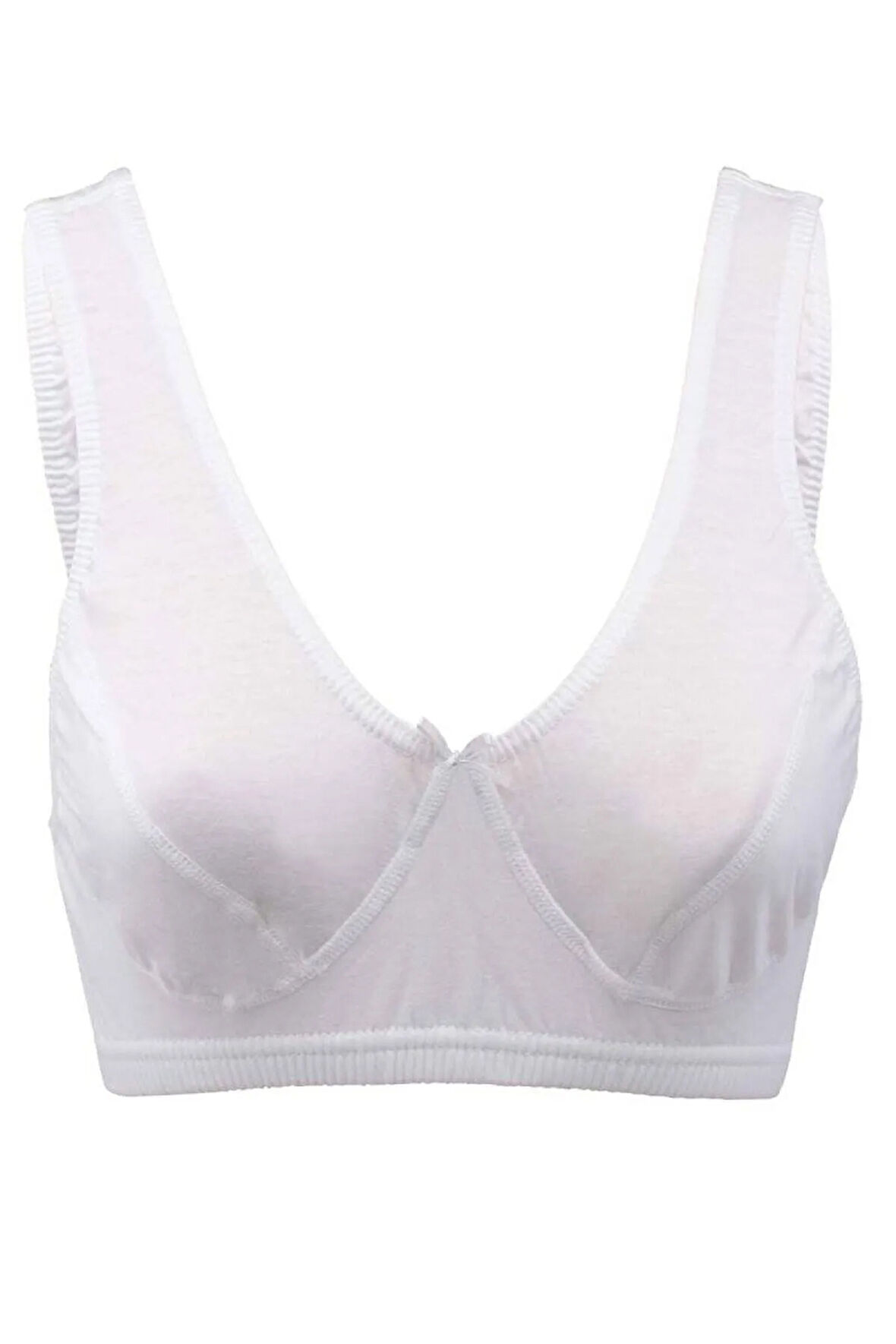 2 Adet Gri Renk Penye Bady Sütyen