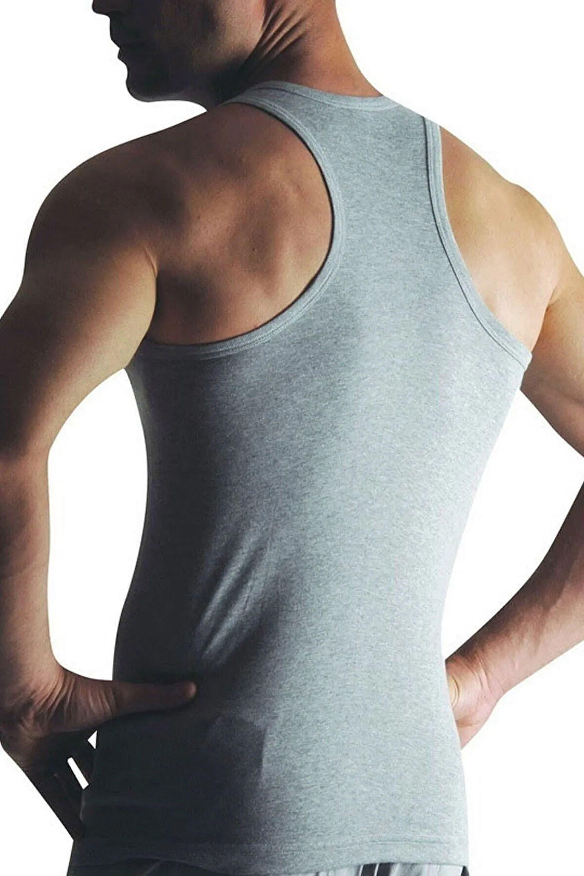 2 Adet Gri Renk Modal Sporcu Atlet