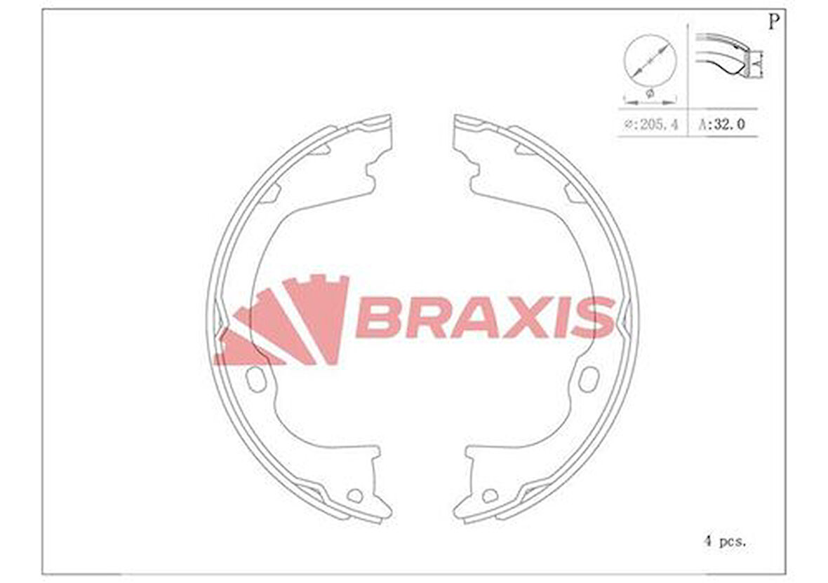Braxıs Ac0191 El Fren Balatası Durango 11> Grand Cherokee IV 4×4 10>