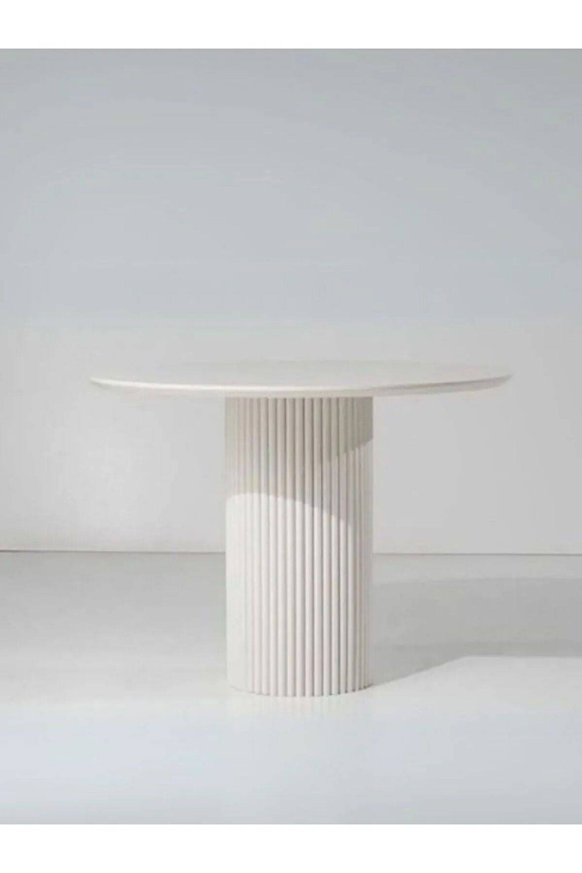 Breeze Yuvarlak Ahşap Bohem Masa 100x100