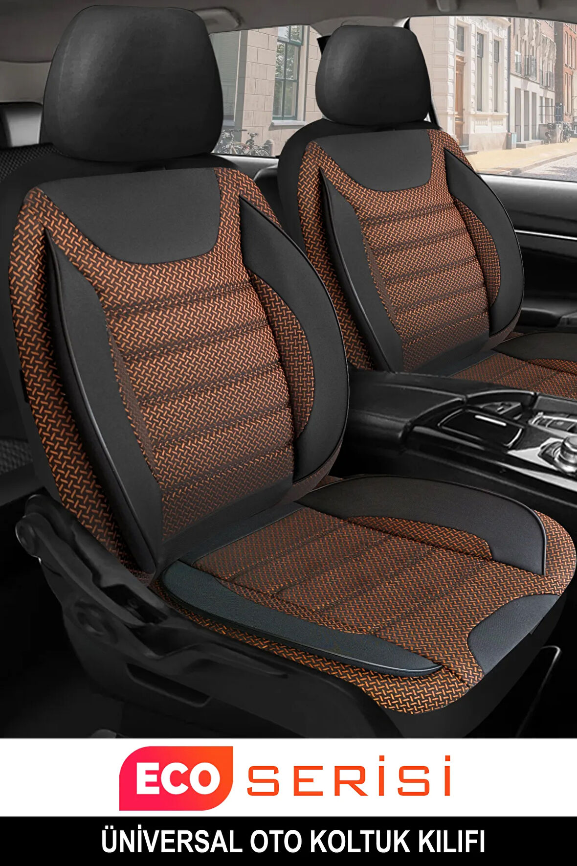 Mercedes 403 UYUMLU TAM SET SİYAH Oto Koltuk Kılıfı 5 Koltuk Ön Arka Tam Set Terletmez