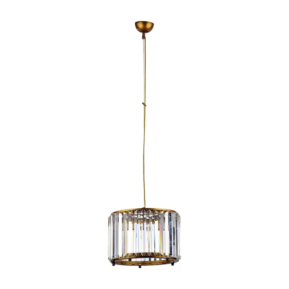 Avize Çarşısı Luce Eskitme Renkli, Taşlı, Tekli Sarkıt Avize, BS.7428-52-30