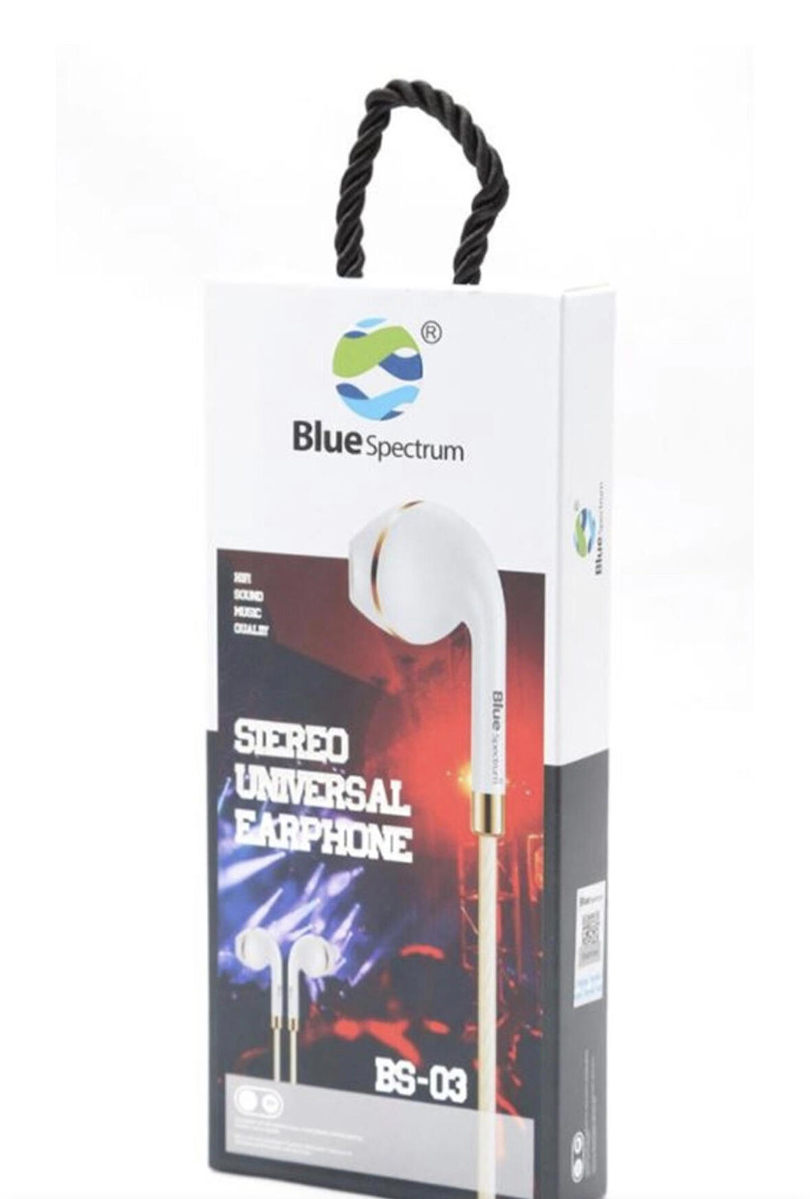 Blue Spectrum BS-03 Mikrofonlu Kulak İçi Kulaklık BEYAZ