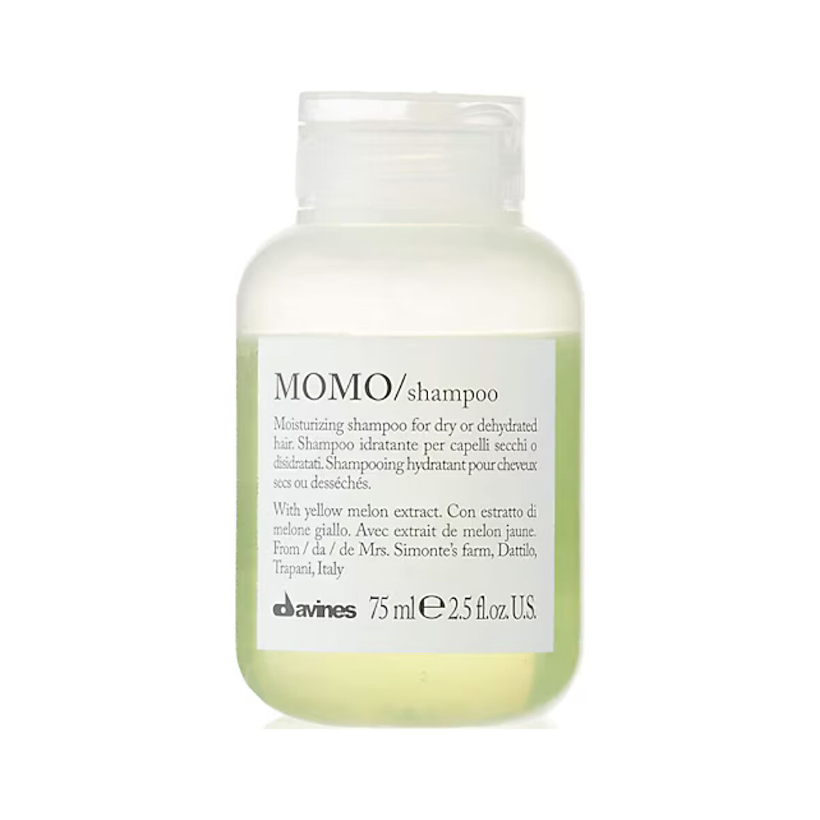 Davines Seyahat Boy Momo Nemlendirici ve Koruyucu Şampuan 75ml - %100 Orijinal