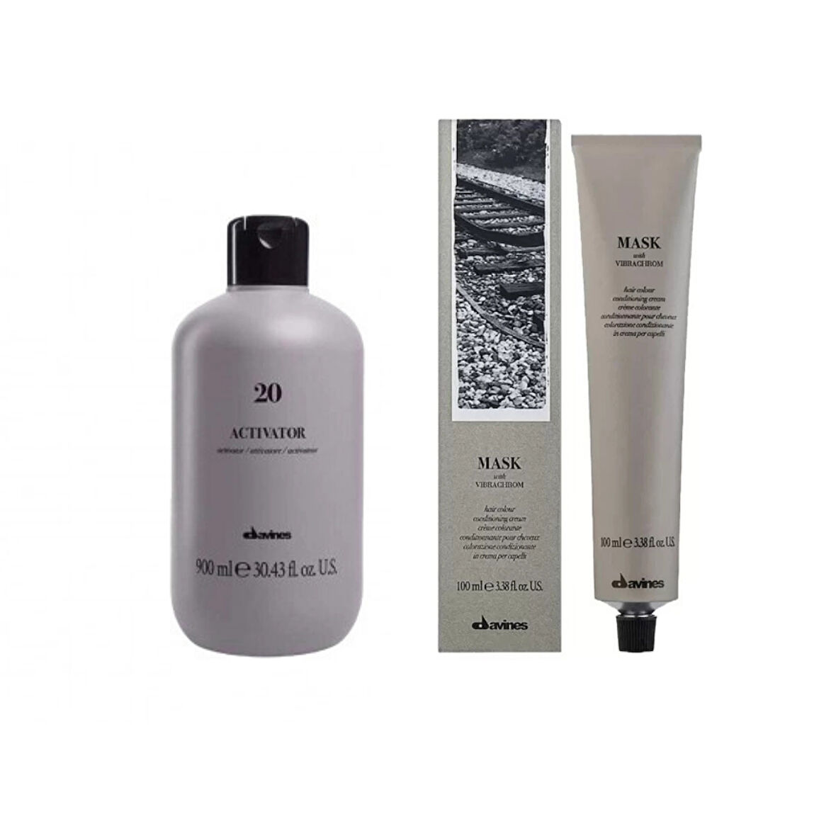 Oksidan / 9 ADET 6.1 Davines Mask with Vibrachrom Saç Boyası