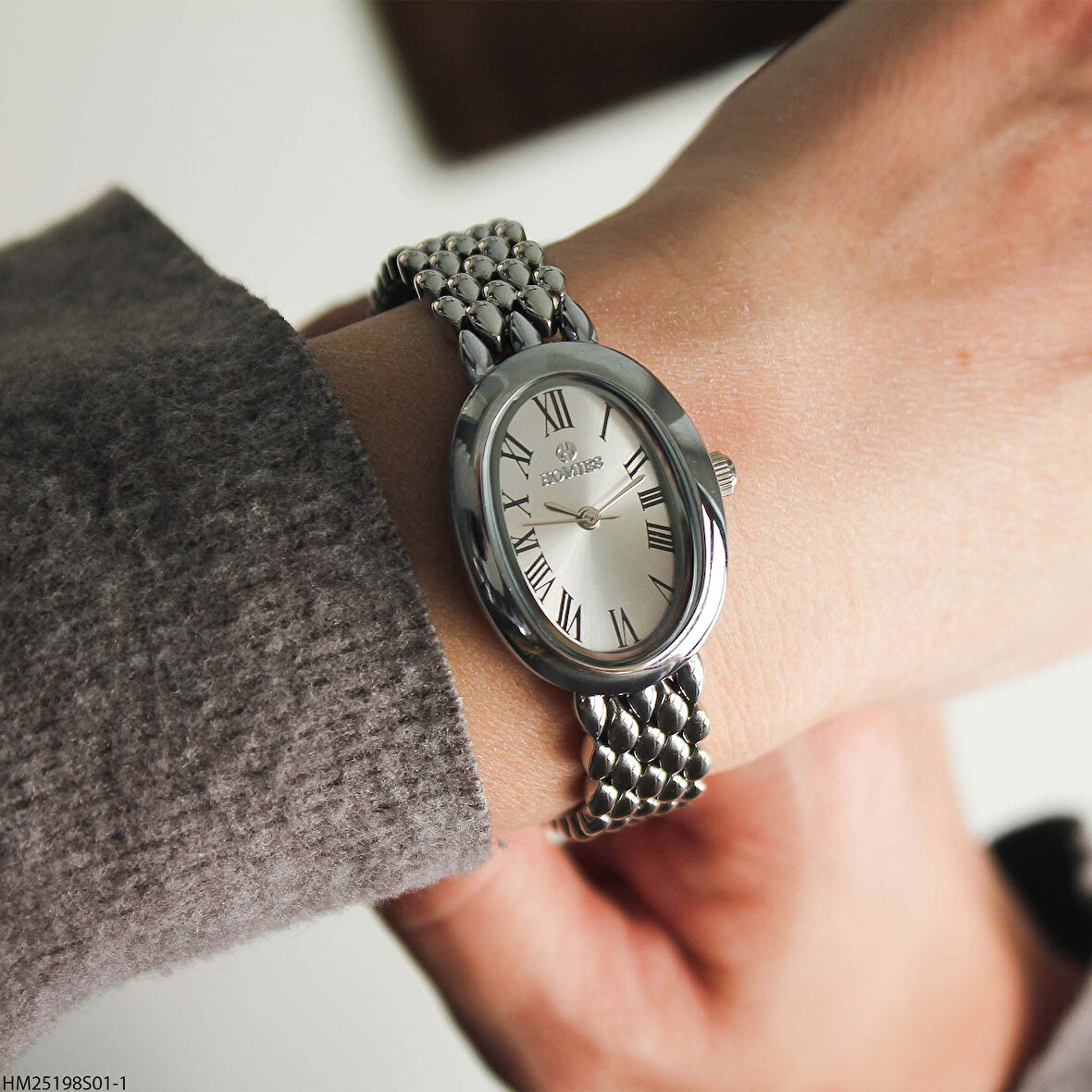 Homies HM25198S01-1 Çelik kordonlu  Kadın Kol Saati