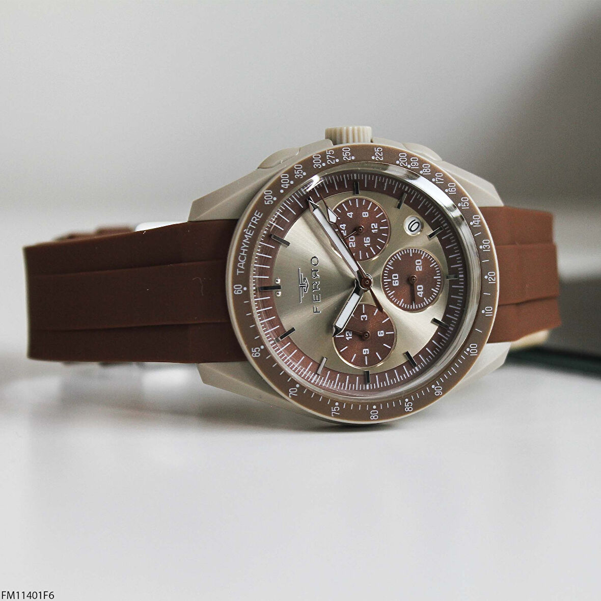 Ferro FM11401F6 Silikon Kordonlu Unisex Kol Saati