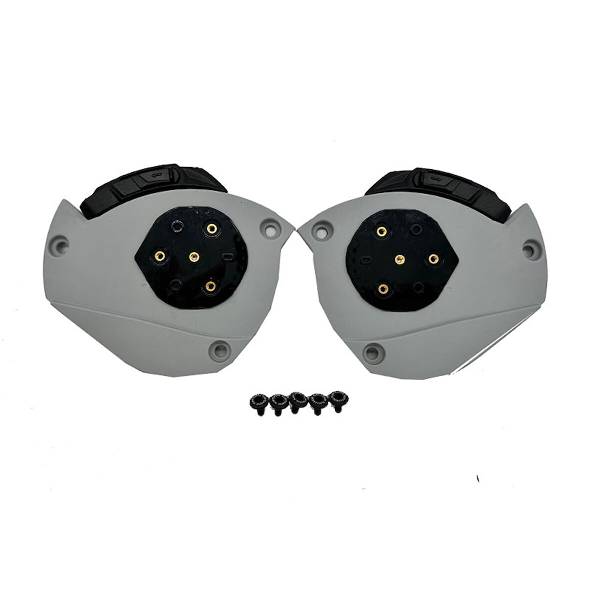 ADVANT 2 KASK YAN KAPAK SET MAT GRİ