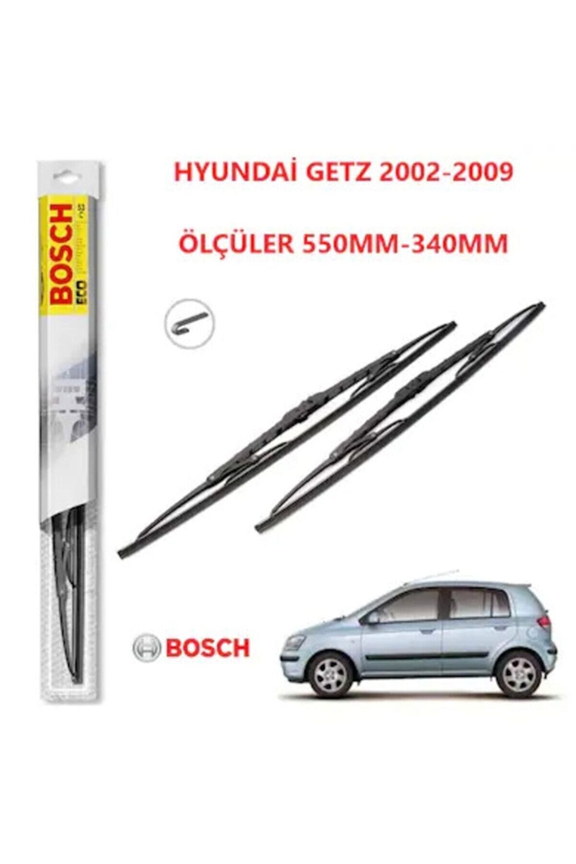 Hyundai Getz Silecek Takımı (2002-2009) Eco