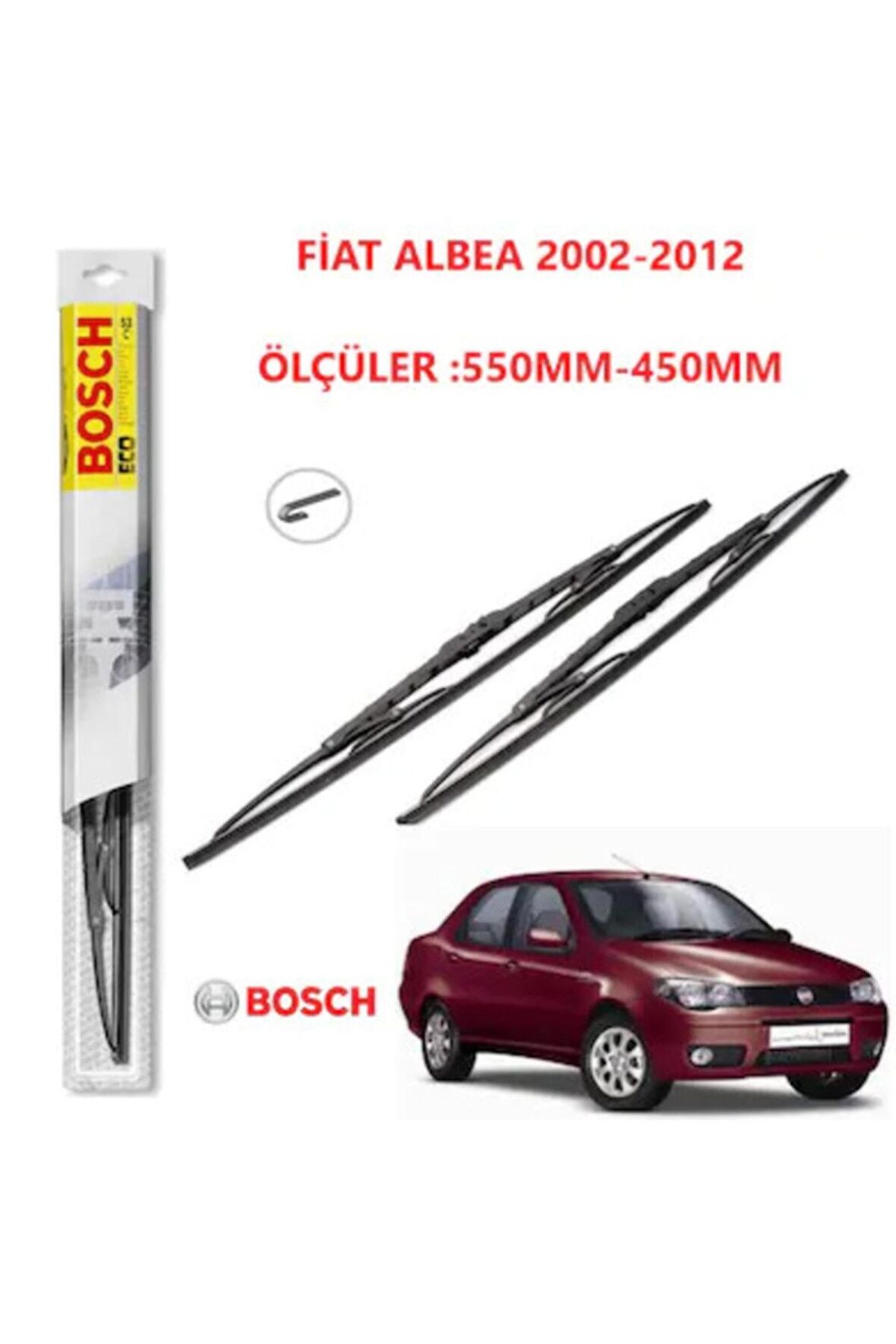 Fiat Albea Silecek Takımı (2002-2012) Eco