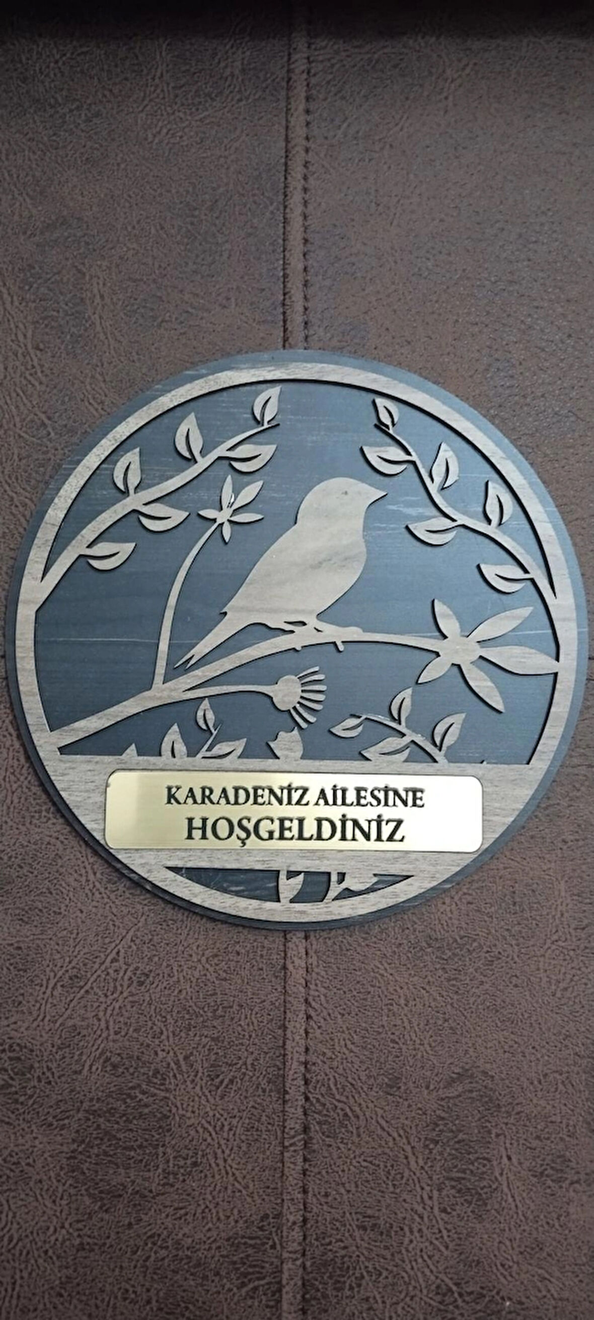 BSD DEKORATİF KUŞ FİGÜRLÜ KAPI SÜSÜ
