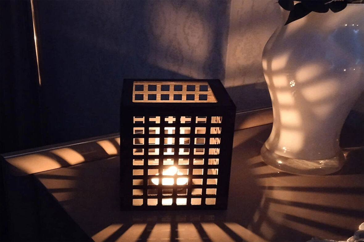 BSD Kare Desenli Mumluk