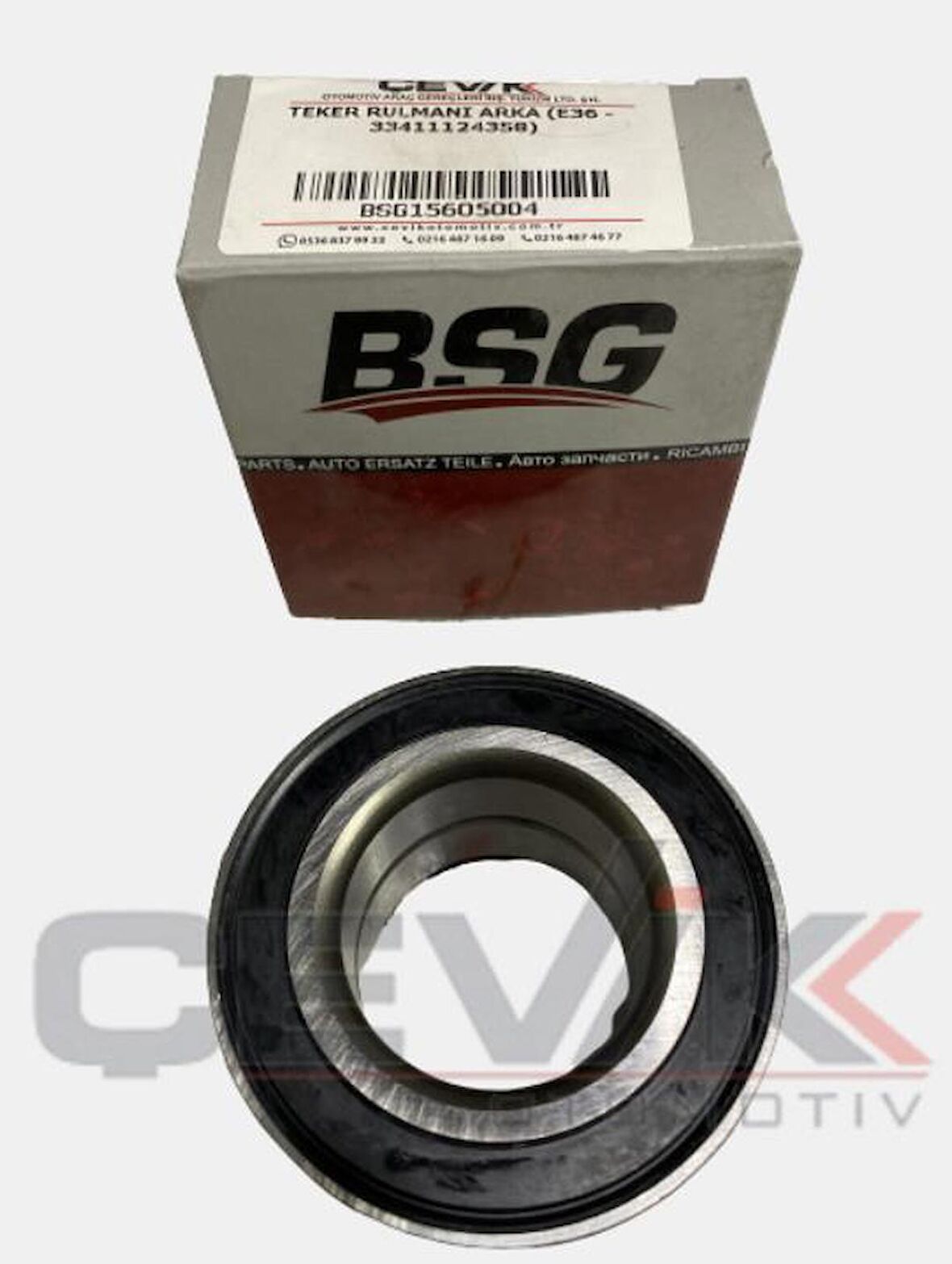 TEKER RULMANI ARKA PORYASIZ / E36 / BSG15605004 -  33411124358