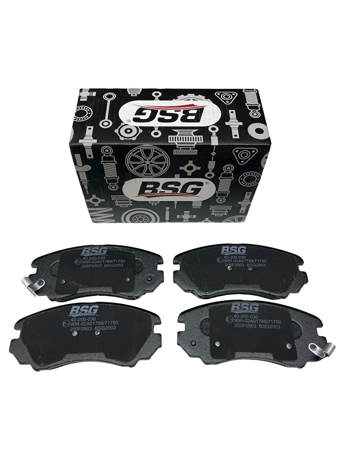 ÖN FREN BALATASI / HYUNDAI SONATA-TUCSON-COUPE-ELANTRA-SPORTAGE-MAGENTIS / 581012EA30-40200030