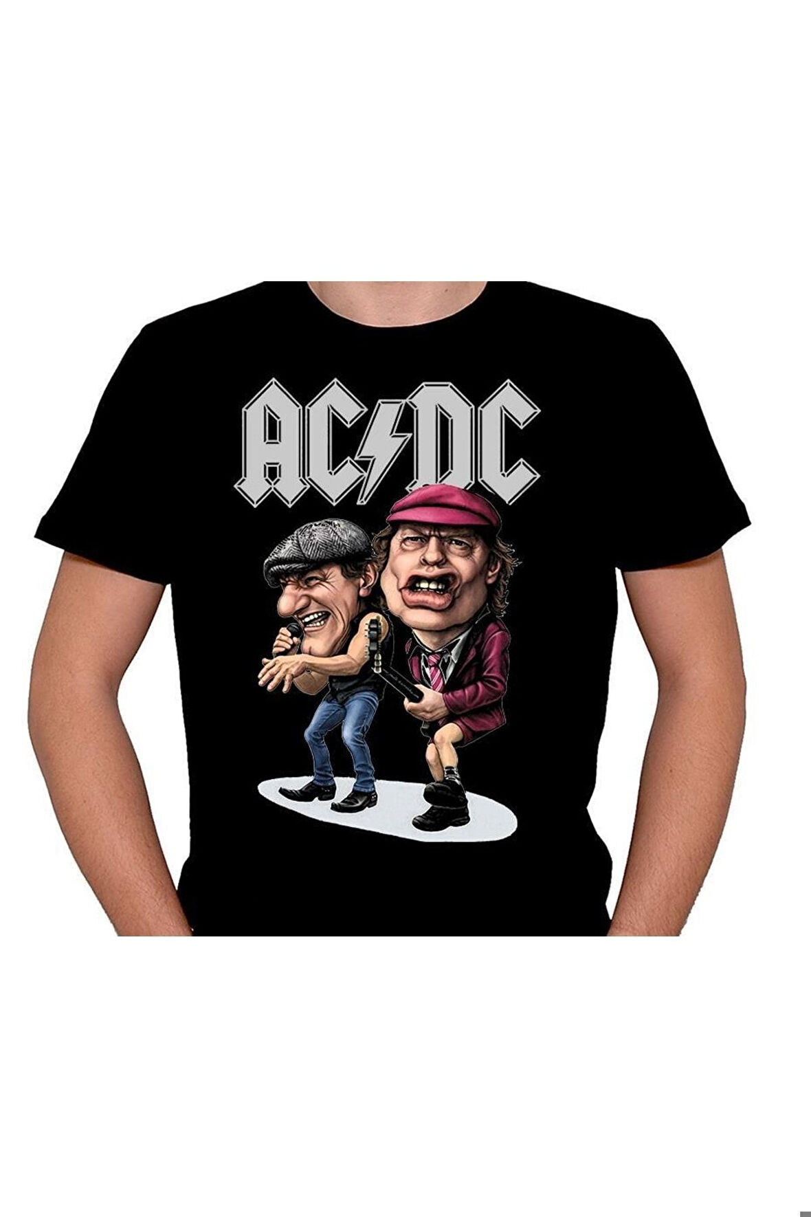Ac Dc Band Music Tişört Unisex T-shirt