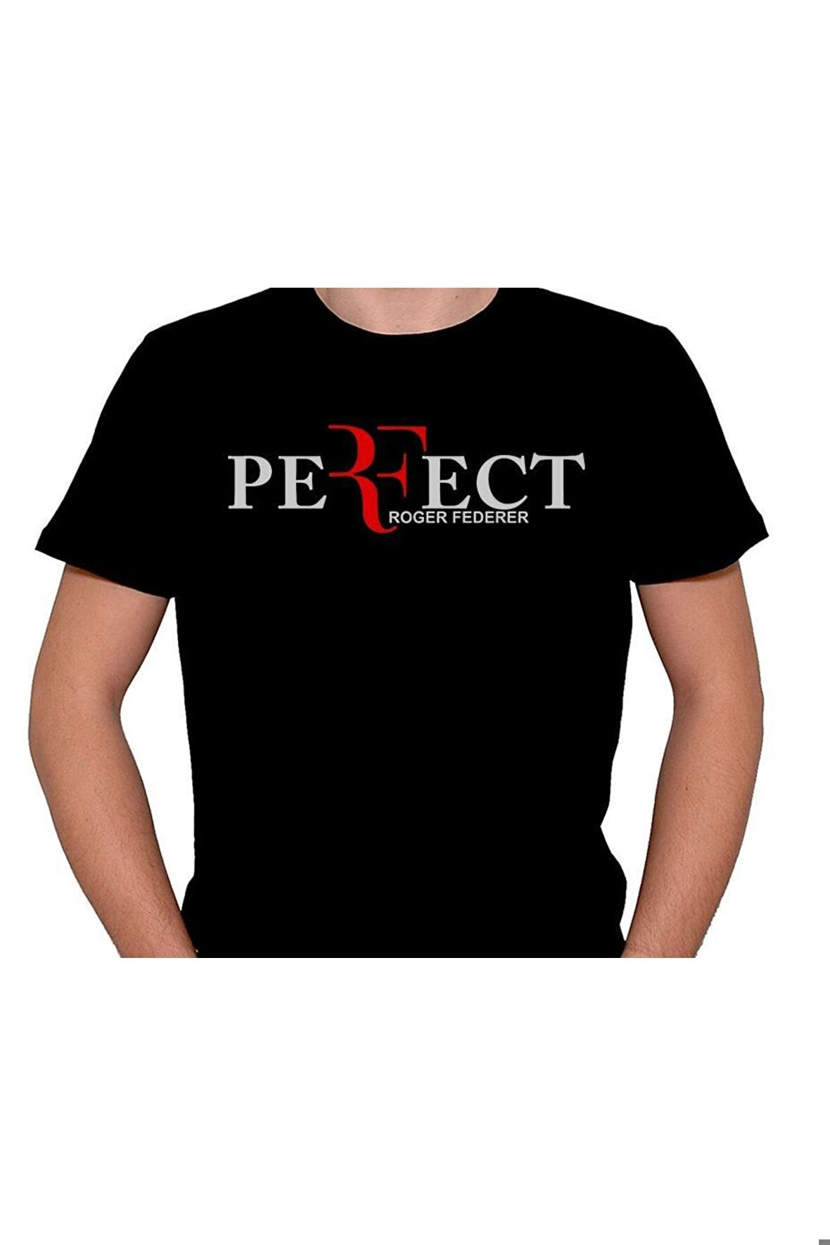 Roger Federer Tenis Cort Perfect Tişört Unisex T-shirt