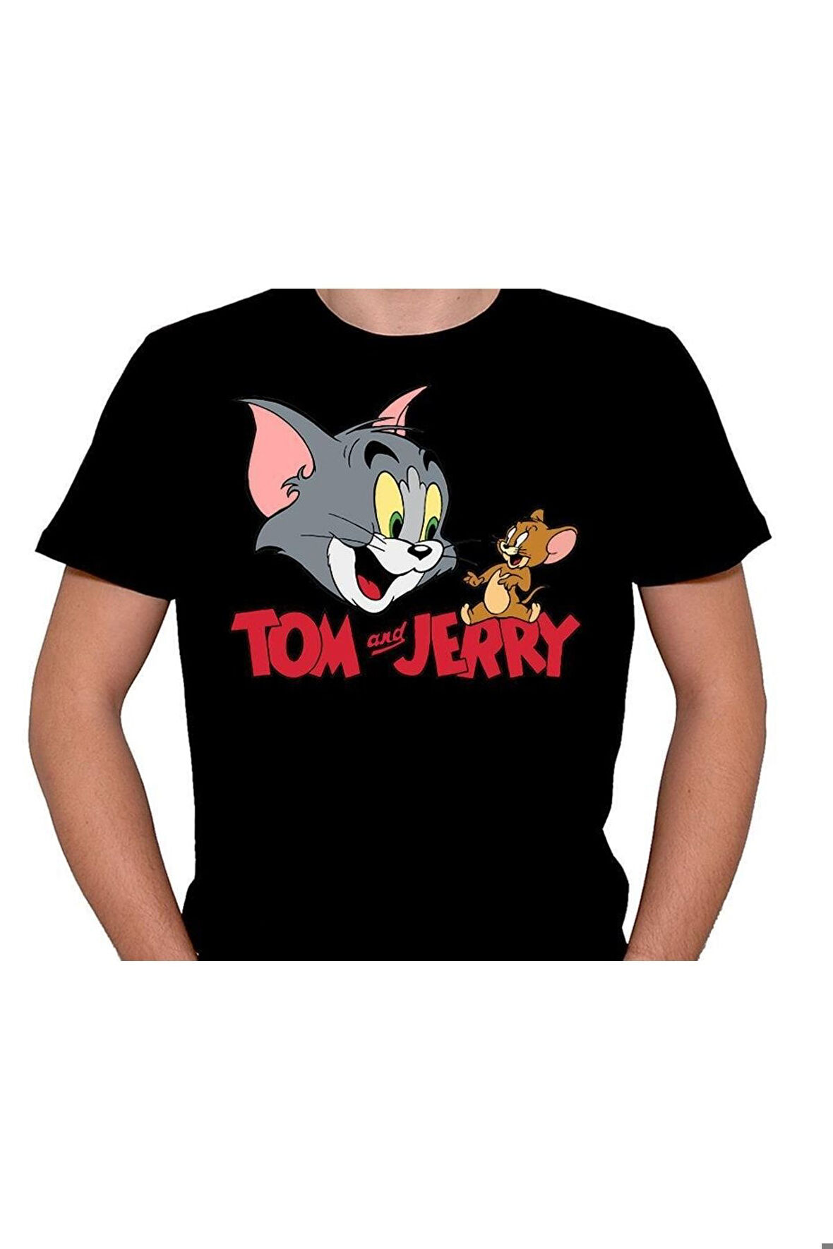 Tom And Jerry Kedi Fare Cartoon Network2 Tişört Unisex T-shirt