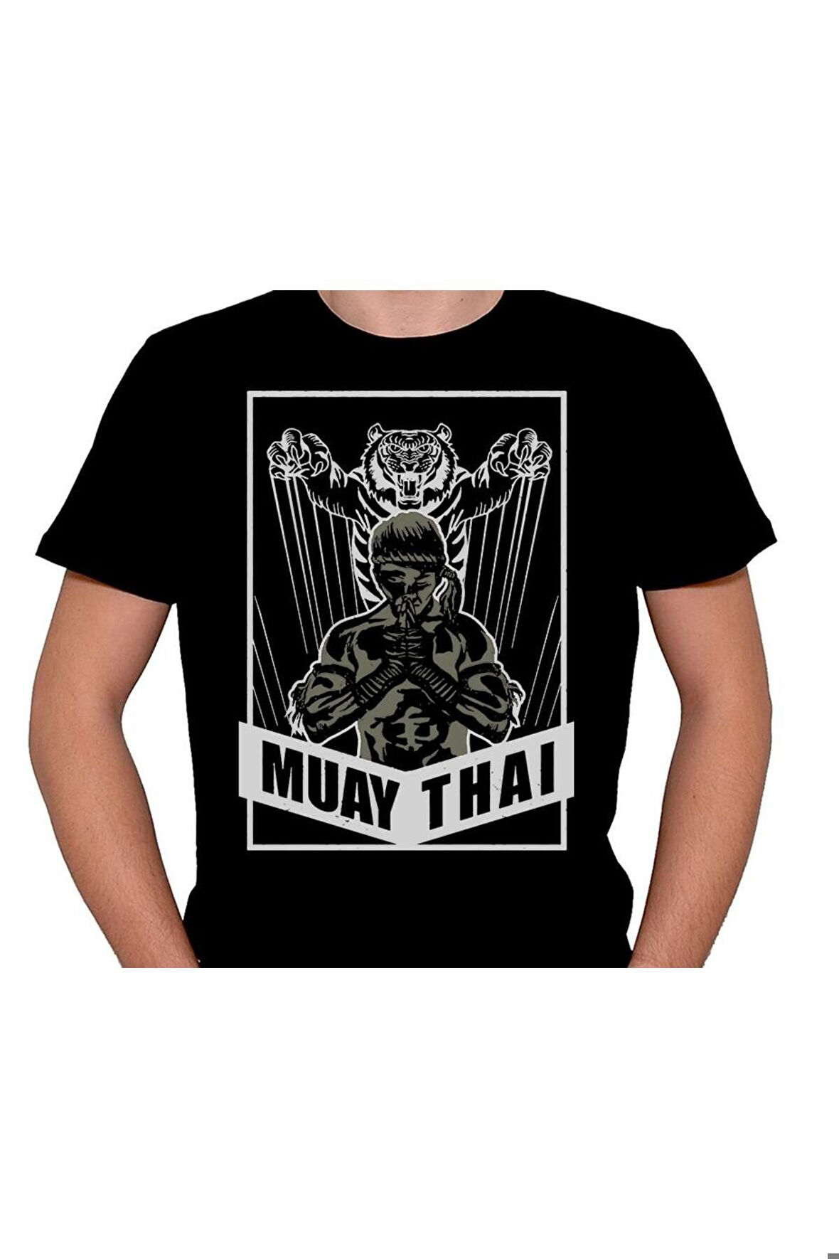 Muay Thai Box Kick Box Tayland Tişört Unisex T-shirt