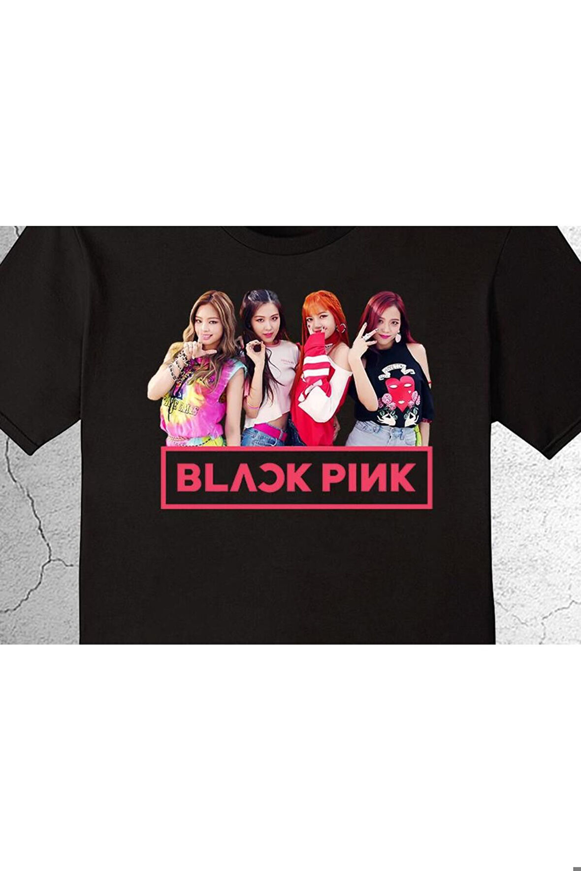 Black Pink K-pop Kore Korea Tişört Çocuk T-shirt