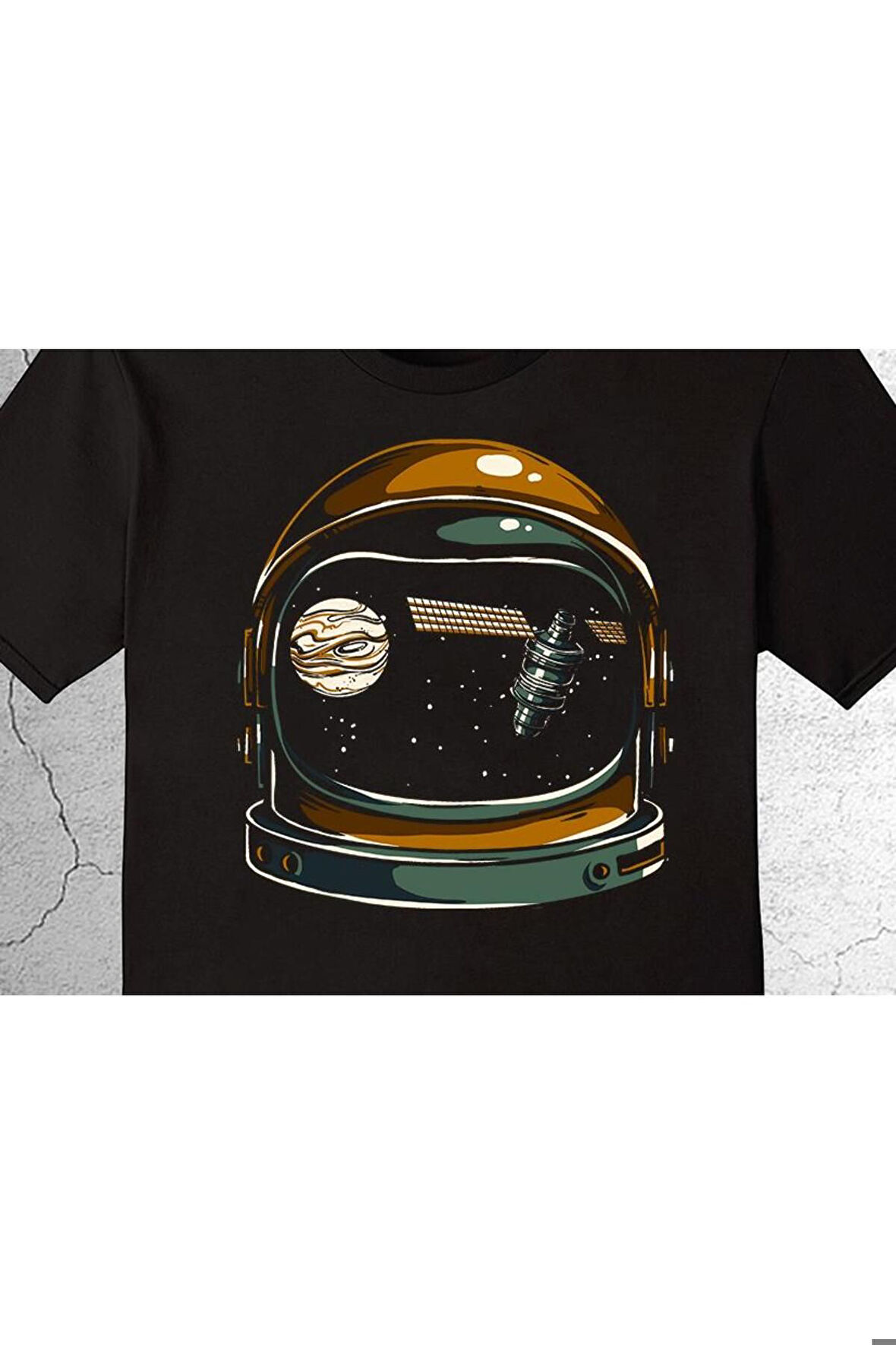 Space Moon Galaksi Astronot Cosmos Tişört Çocuk T-shirt