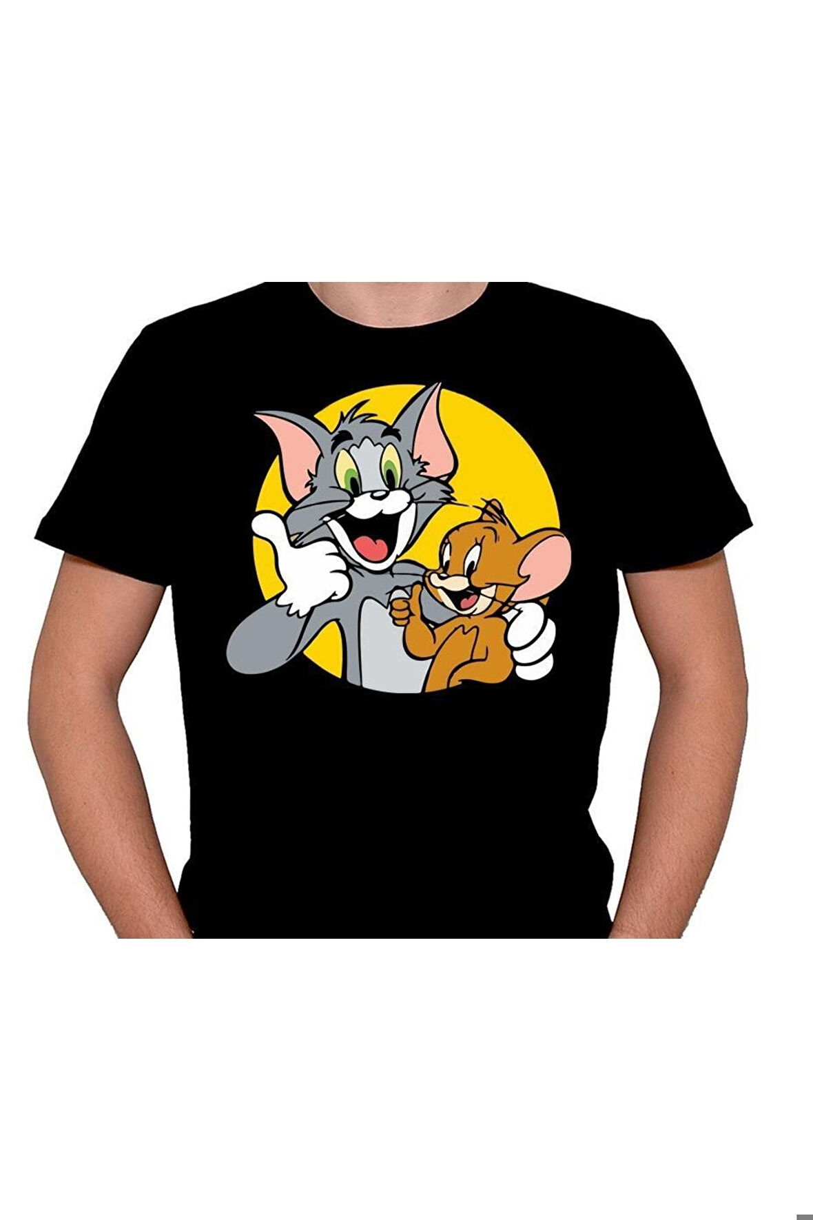 Tom And Jerry Cartoon Network Fare Kedi Tişört Unisex T-shirt