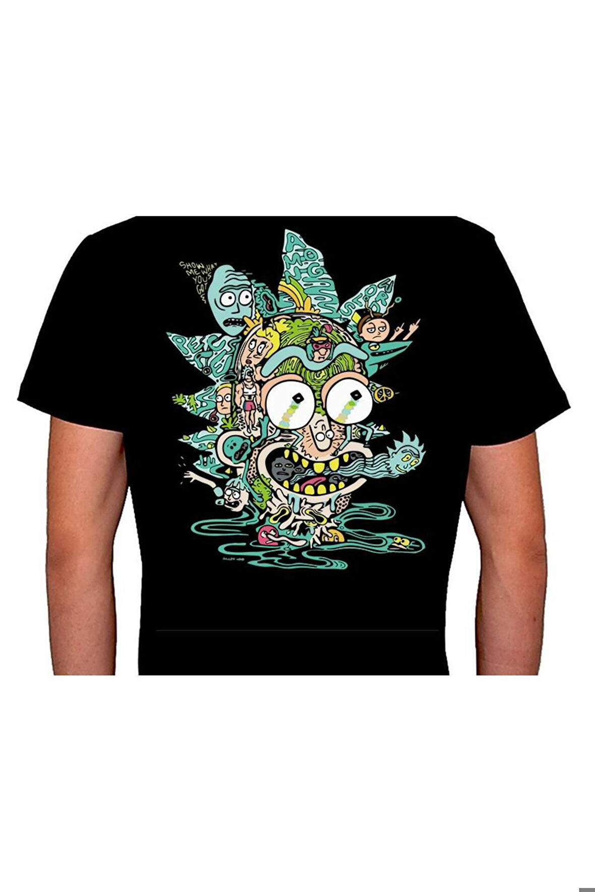 Rick And Morty Vector Tişört Unisex T-shirt