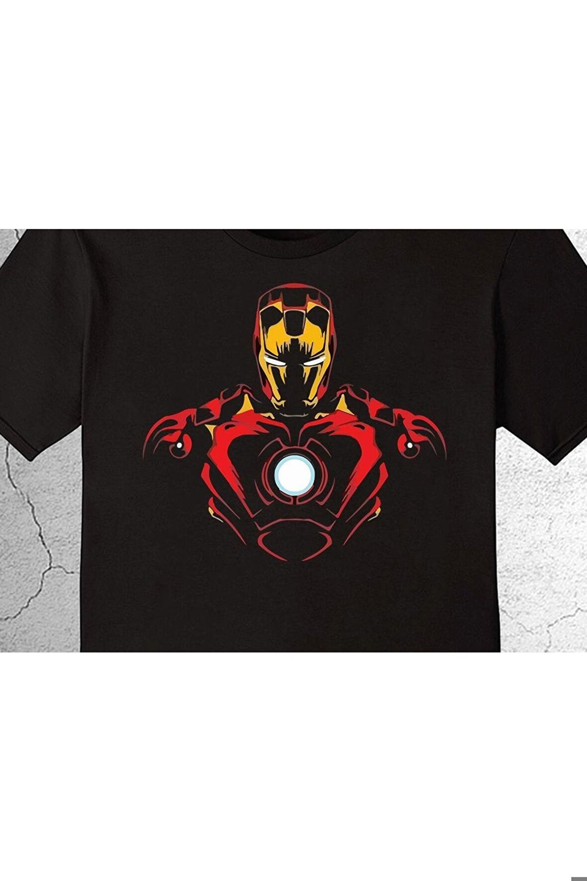 Iron Man Süper Kahraman Demir Adam Tişört Çocuk T-shirt