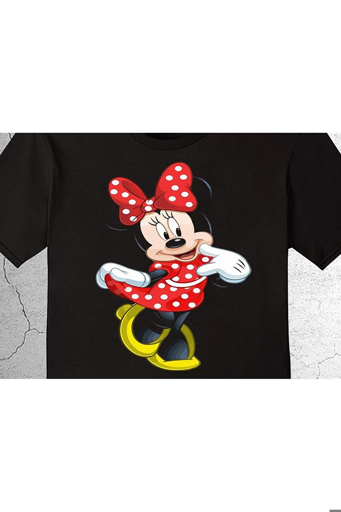 Minnie Mouse Girl Fare Lady Tişört Çocuk T-shirt