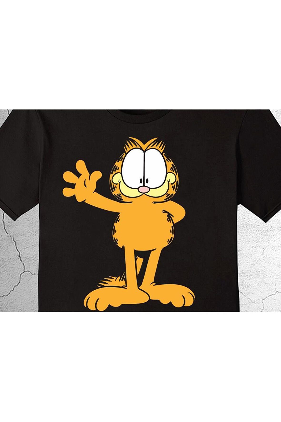 Garfield Brave Cat Kedi Çizgi Film Tişört Çocuk T-shirt