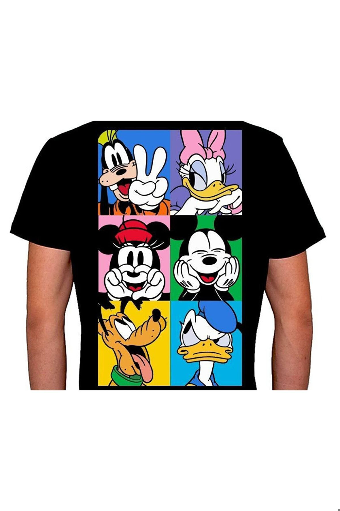 Miki Mouse Scooby Doo Donald Duck Tişört Unisex T-shirt