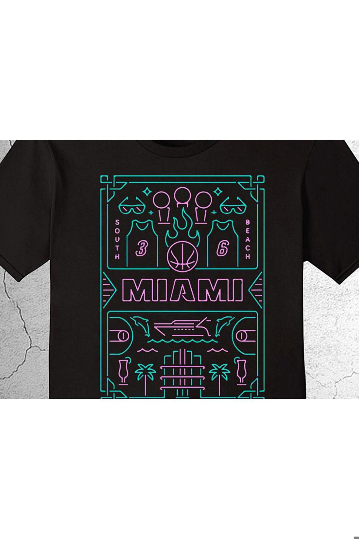 Miami Basketball Forma Tişört Çocuk T-shirt