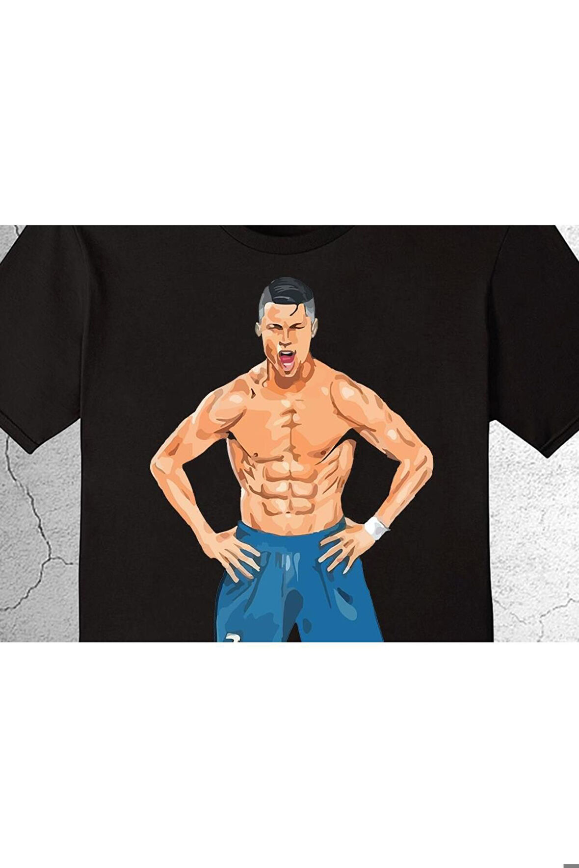 Cristiano Ronaldo Portekiz Cr7 Ballon D'or Tişört Çocuk T-shirt