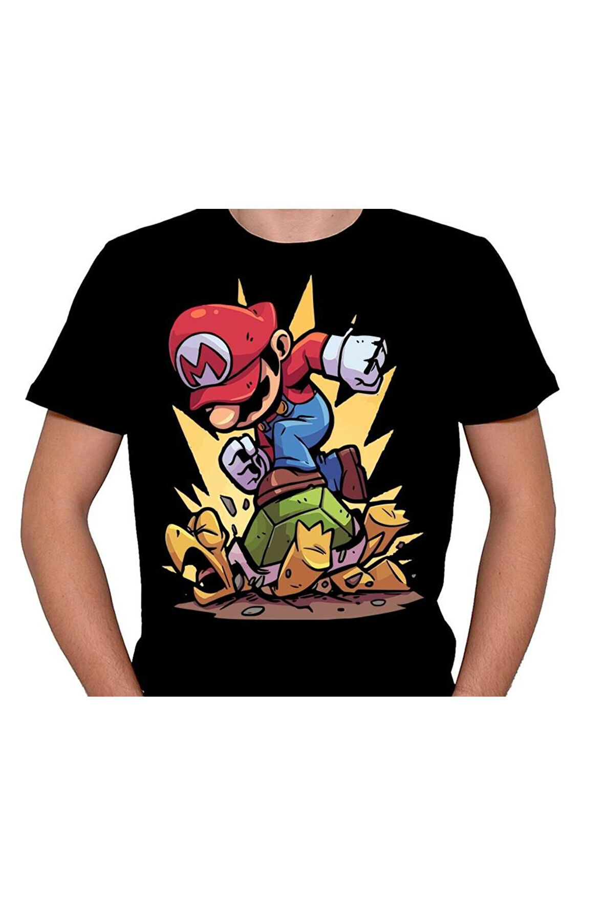 Super Mario Game Ateri Winner Tişört Unisex T-shirt