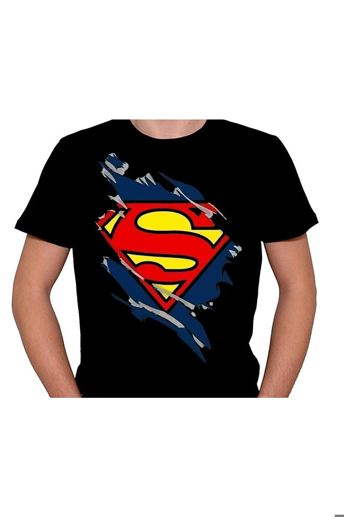 Superman Süpermen Çelik Adam Kahraman Tişört Unisex T-shirt