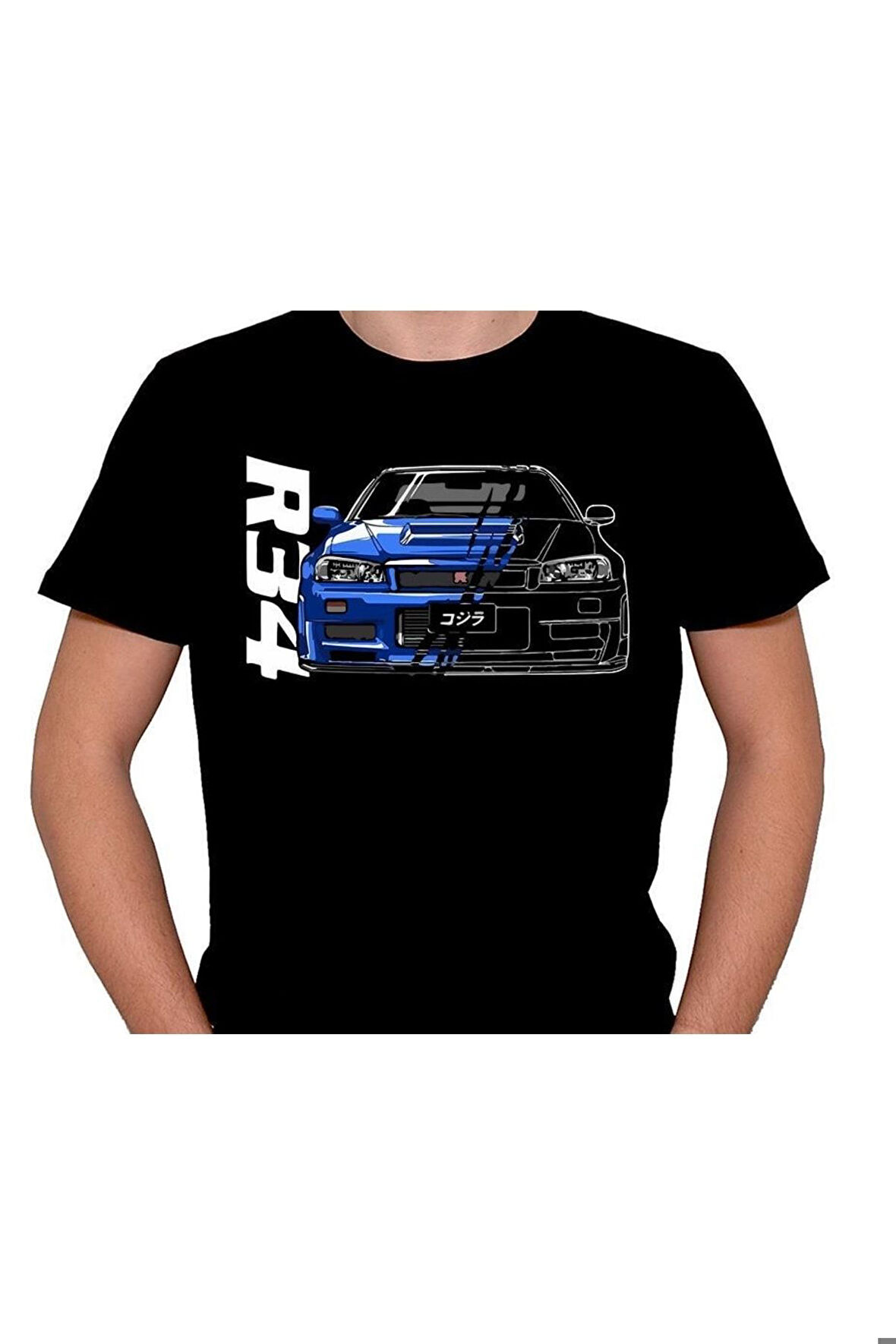 Nissan Gtr Skyline R34 Tişört Unisex T-shirt