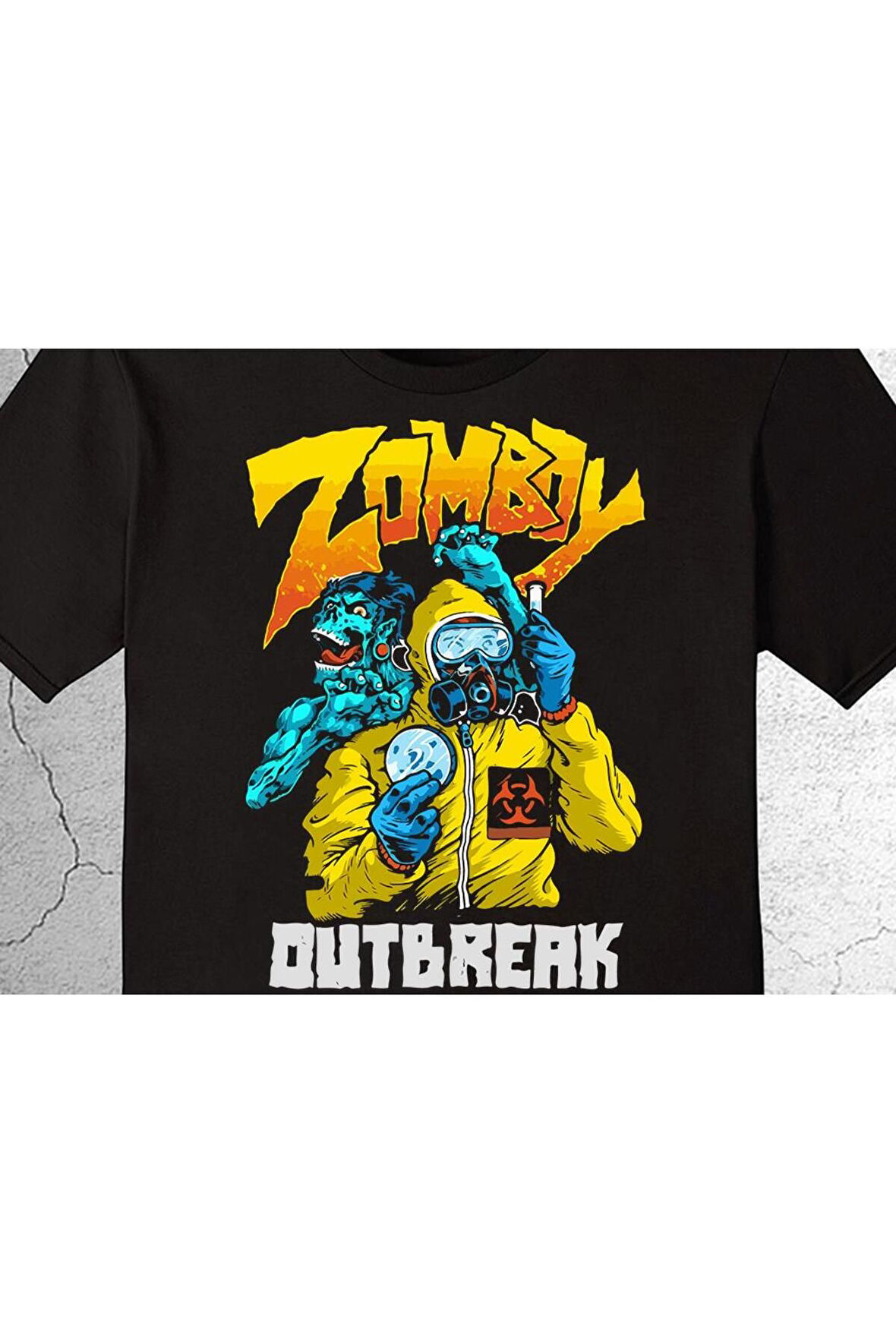 Zomboy Dutbreak Monkey Deney Tişört Çocuk T-shirt