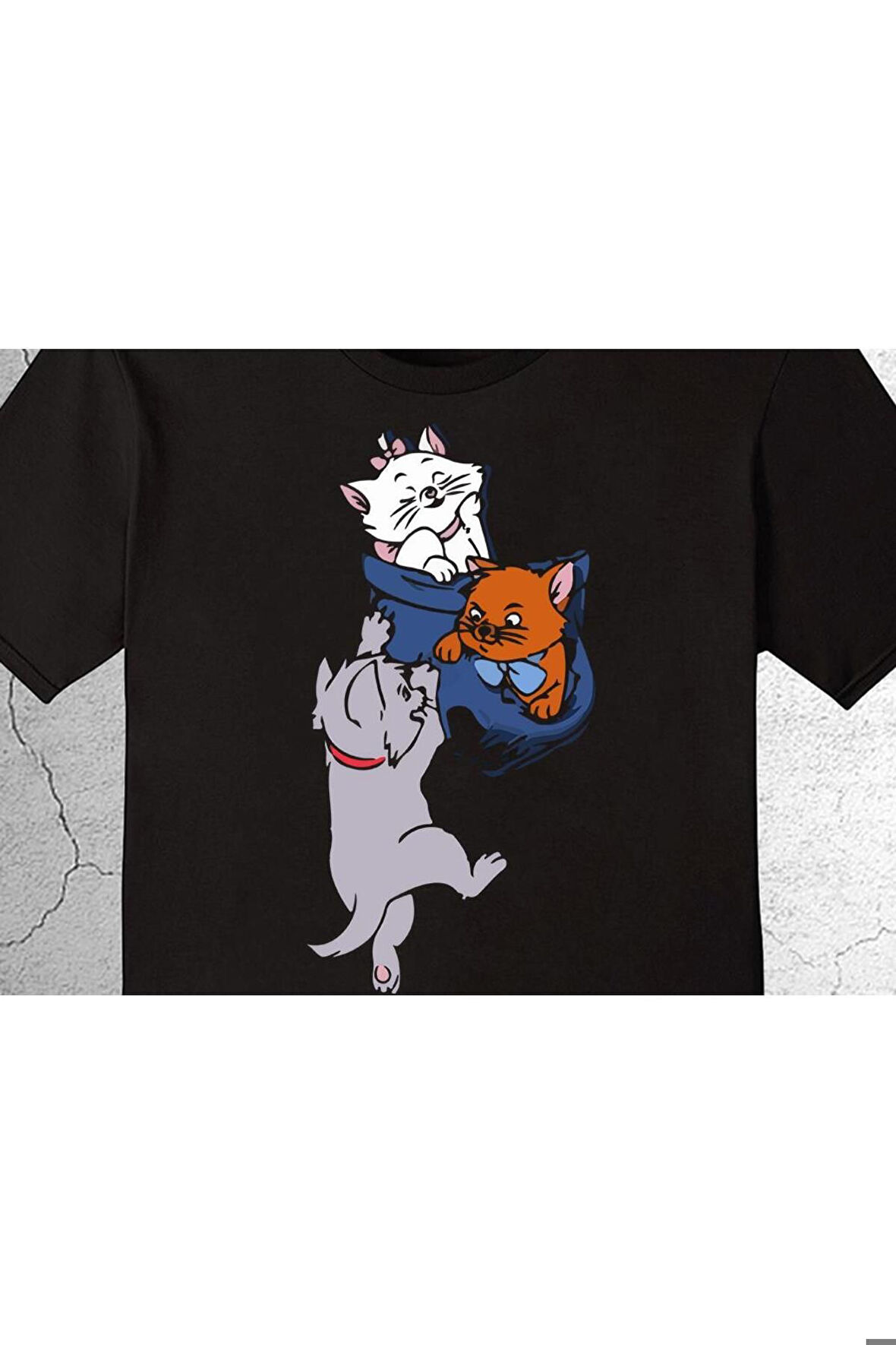 Cat Kedi Sevimli Kediler Tişört Çocuk T-shirt