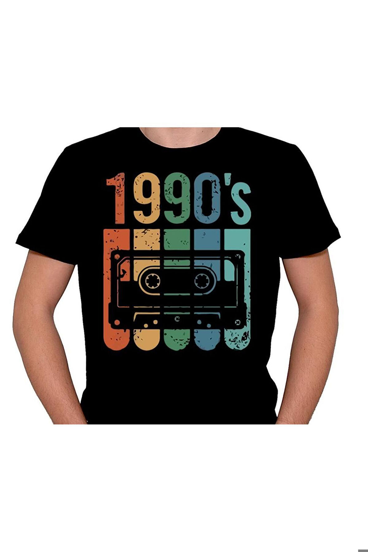 Doksanlar Kaset Müzik Kalem Tişört Unisex T-shirt