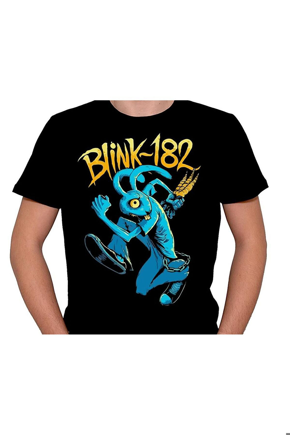 Blink 182 Tavşan Havuç Rabbit Tişört Unisex T-shirt