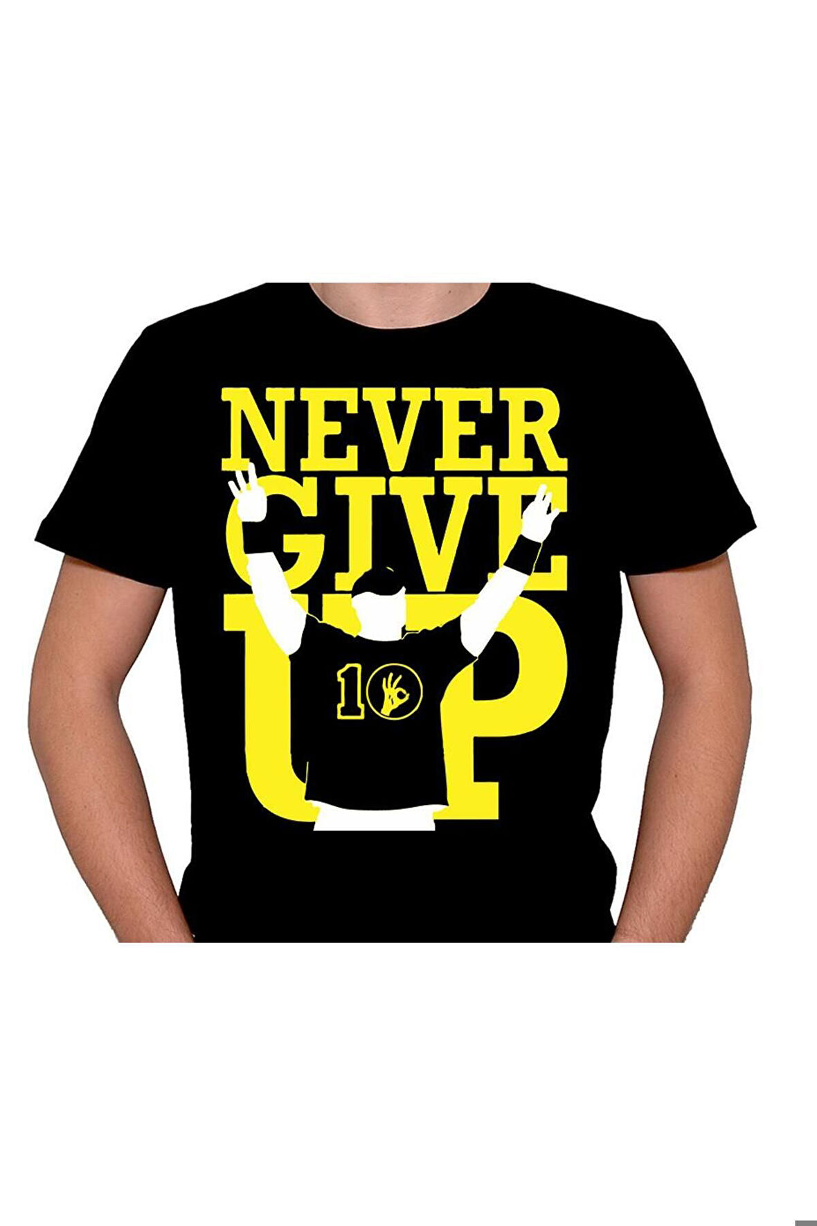 John Cena Never Give Up American Güreşi Tişört Unisex T-shirt