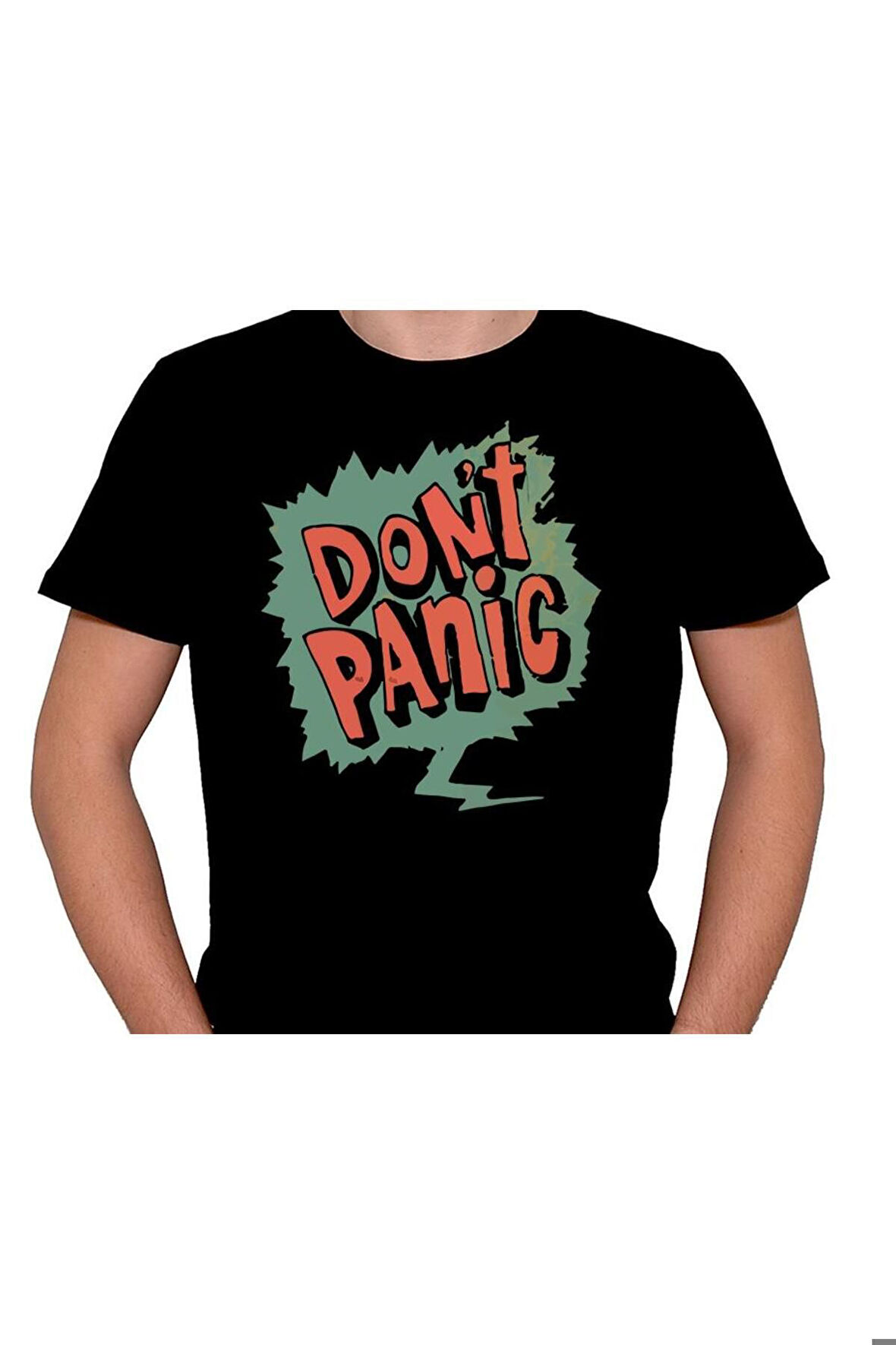 Dont Panic Panik Yok Rahatla Tişört Unisex T-shirt