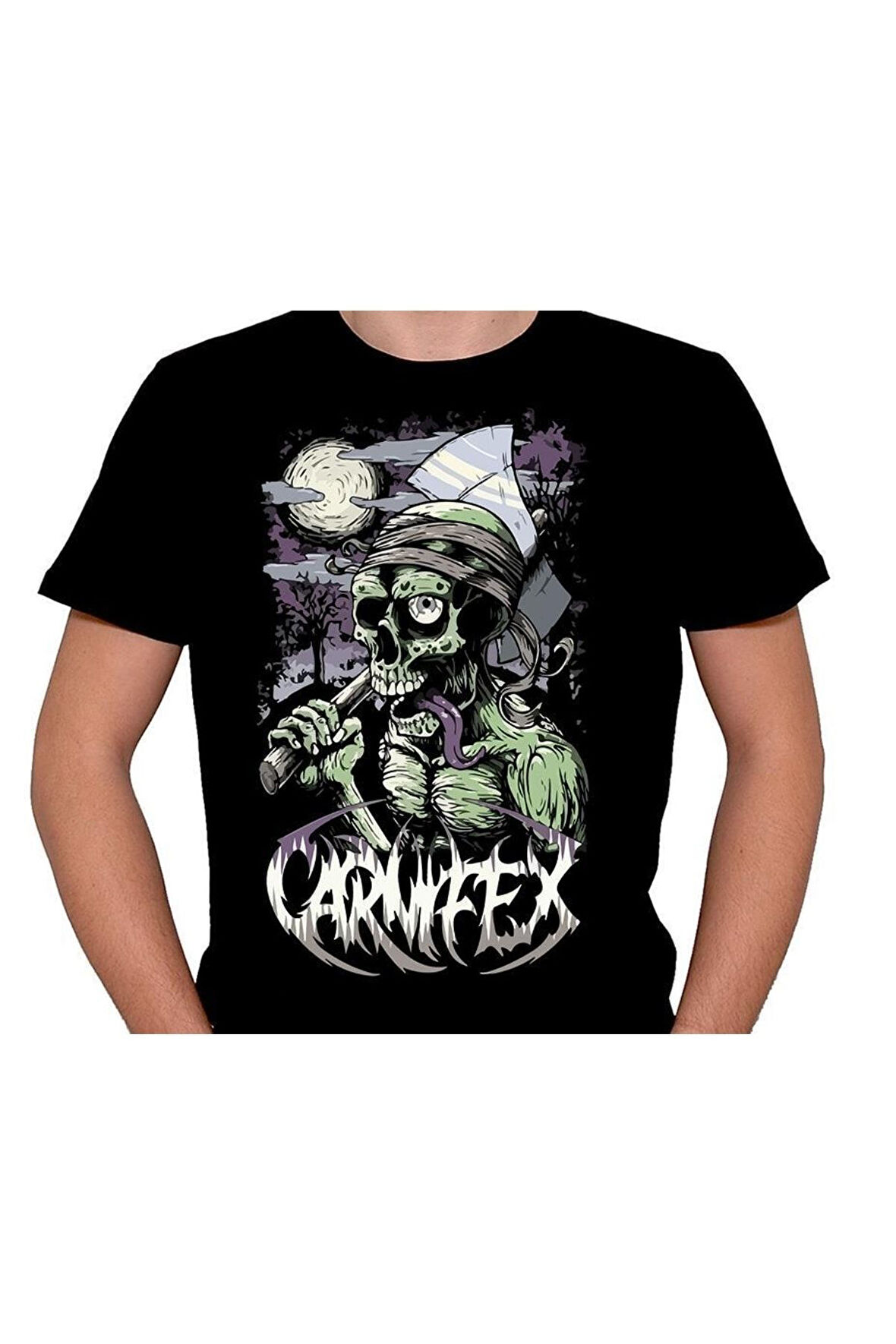 Carnifex Rock Ghotic Black Metal Dead Tişört Unisex T-shirt
