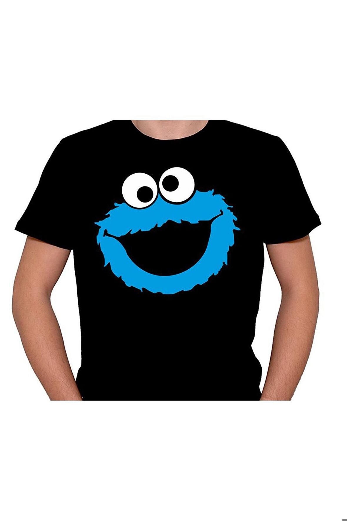 Susam Sokağı Cookie Kurabiye Canavarı Tişört Unisex T-shirt