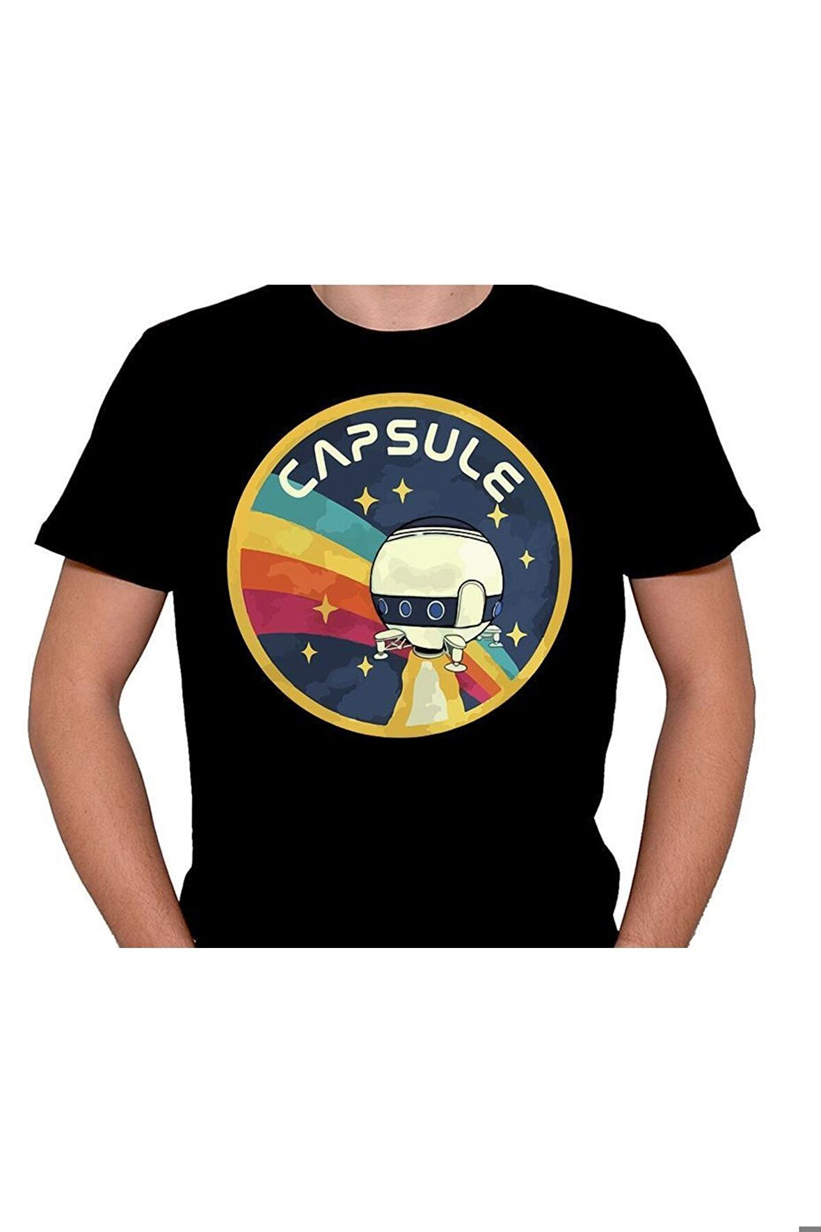Capsule Cosmos Uzay Aracı Space Tişört Unisex T-shirt