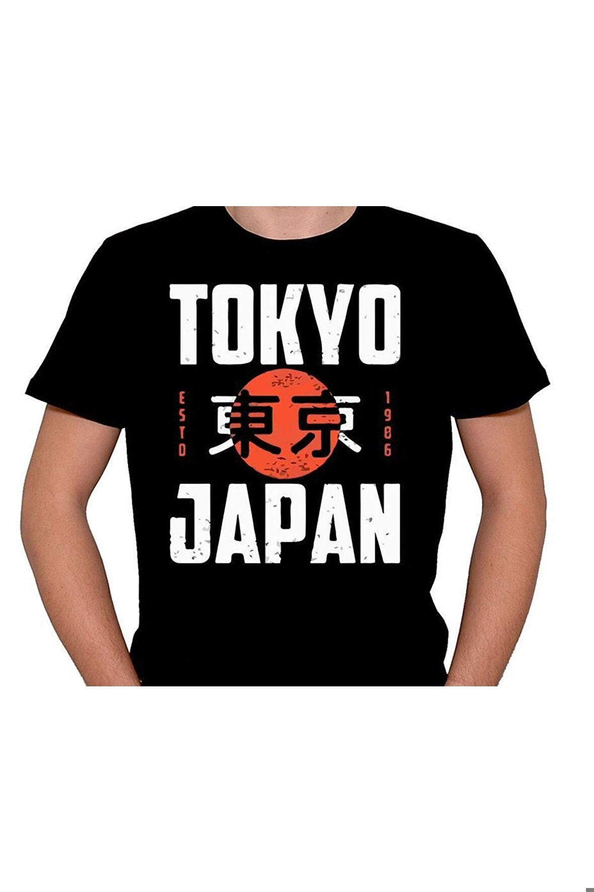 Tokyo Japan Esto Retro 1986 Japanese Tişört Unisex T-shirt