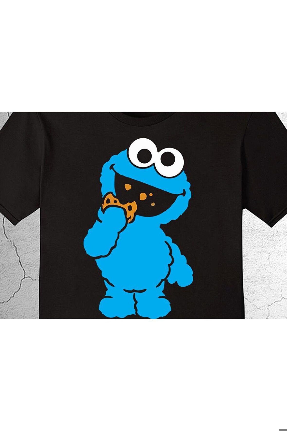 Susam Sokağı Cookie Kurabiye Canavarı Tişört Çocuk T-shirt