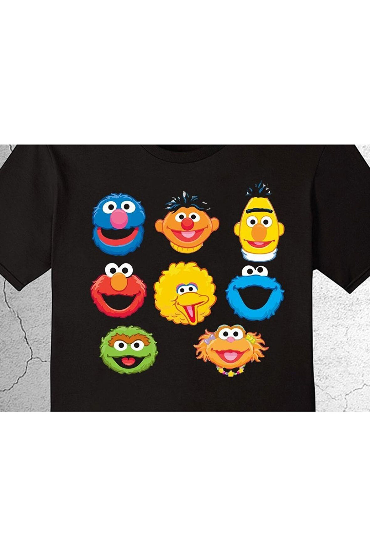 Susam Sokağı Cookie Kurabiye Canavarları Tişört Çocuk T-shirt