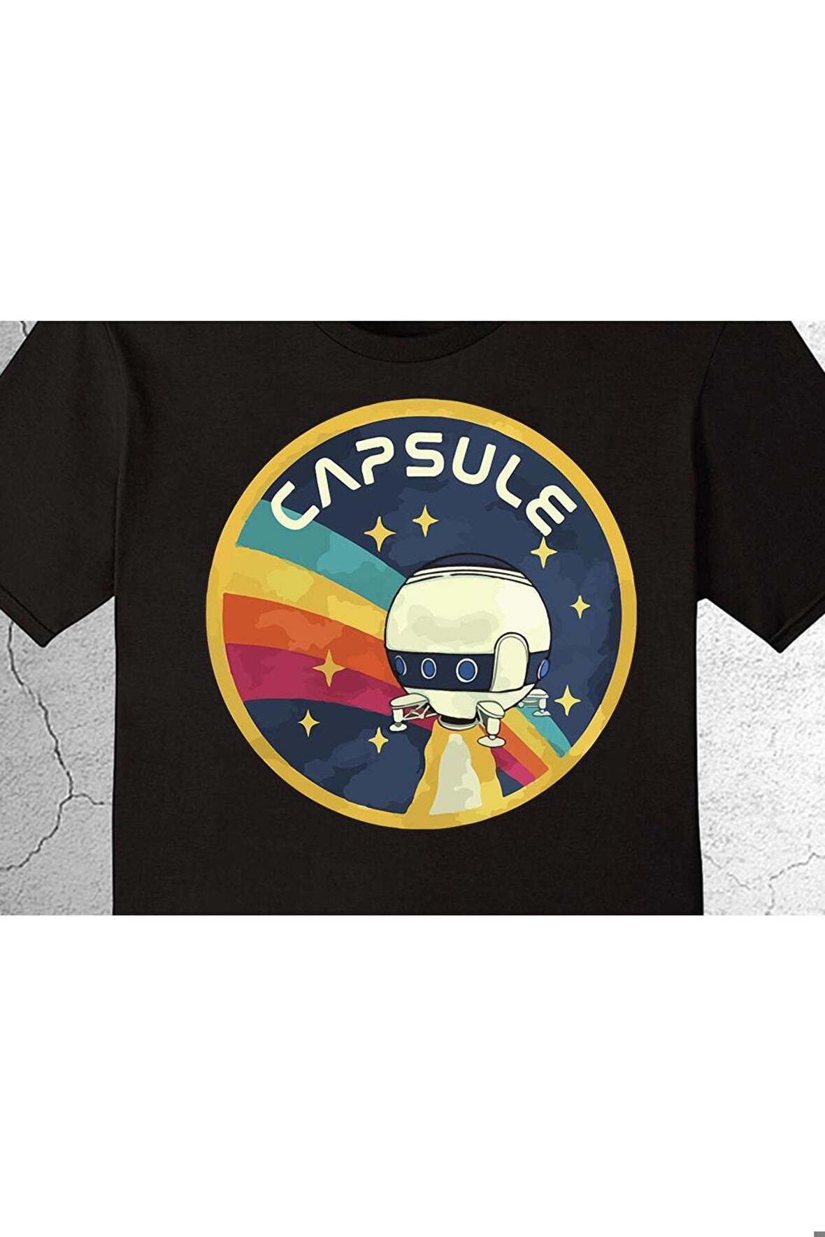 Capsule Cosmos Uzay Aracı Space Tişört Çocuk T-shirt