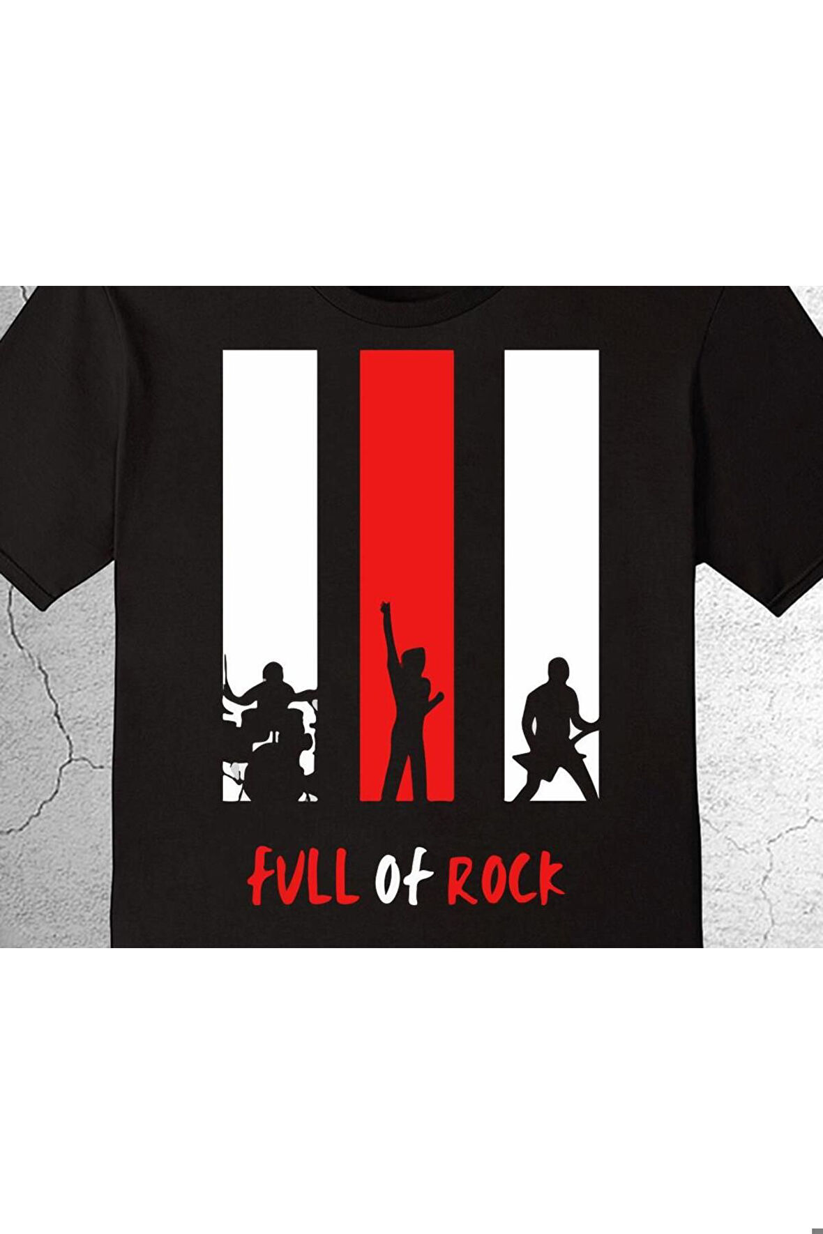 Full Of Rock Rock'n Roll Metal Müzik Tişört Çocuk T-shirt